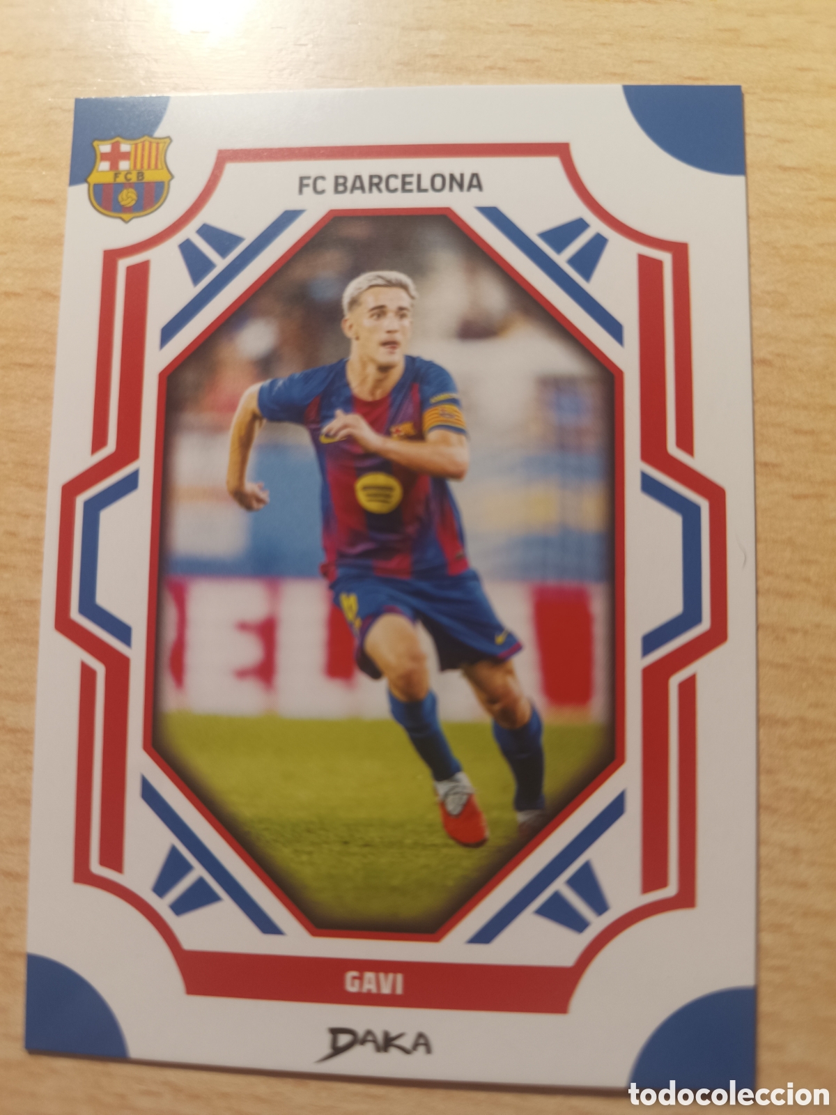 Cromos de f&uacute;tbol: FCB 13 B GAVI FC BARCELONA DAKA AUDIENCE 2025 2026 25 26