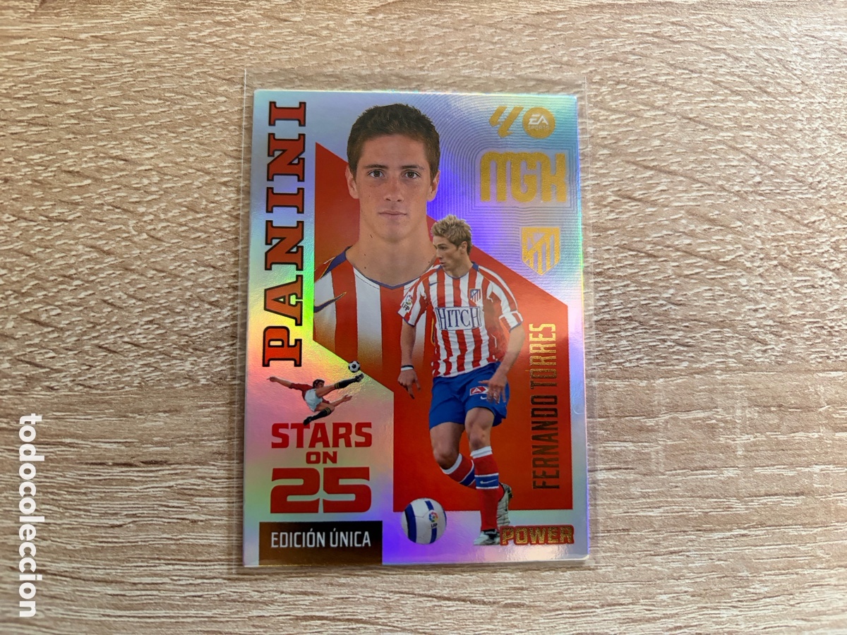 Cromos de f&uacute;tbol: TORRES STARS ON 25 EDICION UNICA POWER BOX PREMIUM MEGACRACKS MGK 2026 2027 26 27 ATLETICO DE MADRID