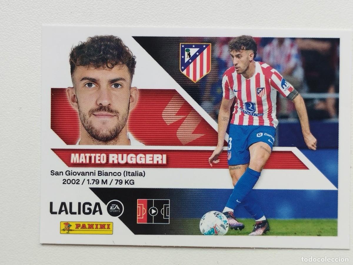 Cromos de f&uacute;tbol: CROMO STICKER COLECCIONES ESTE PANINI LIGA 2026 2027 26 27 ATLETICO DE MADRID 10 MATTEO RUGGERI