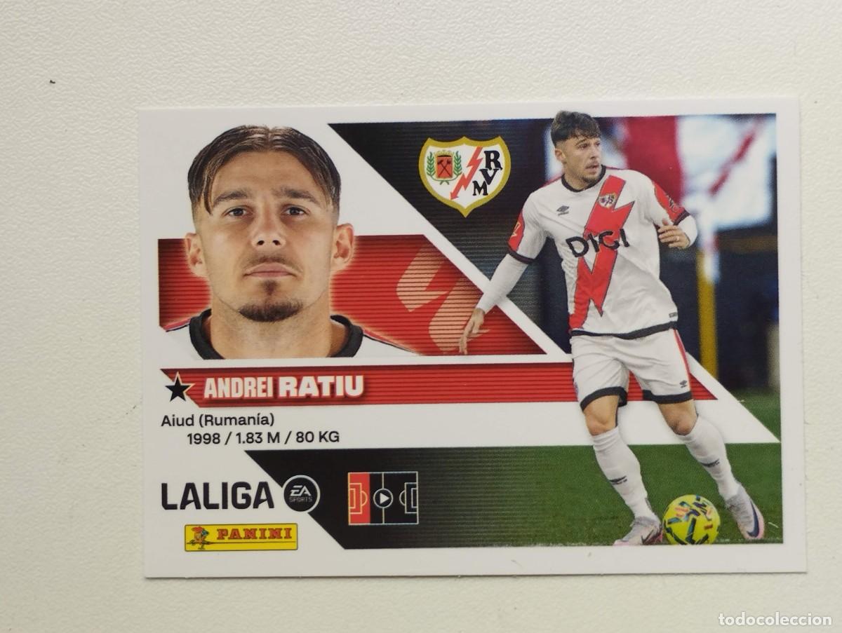 Cromos de f&uacute;tbol: CROMO STICKER COLECCIONES ESTE PANINI LIGA 2026 2027 26 27 RAYO VALLECANO 5 ANDREI RATIU