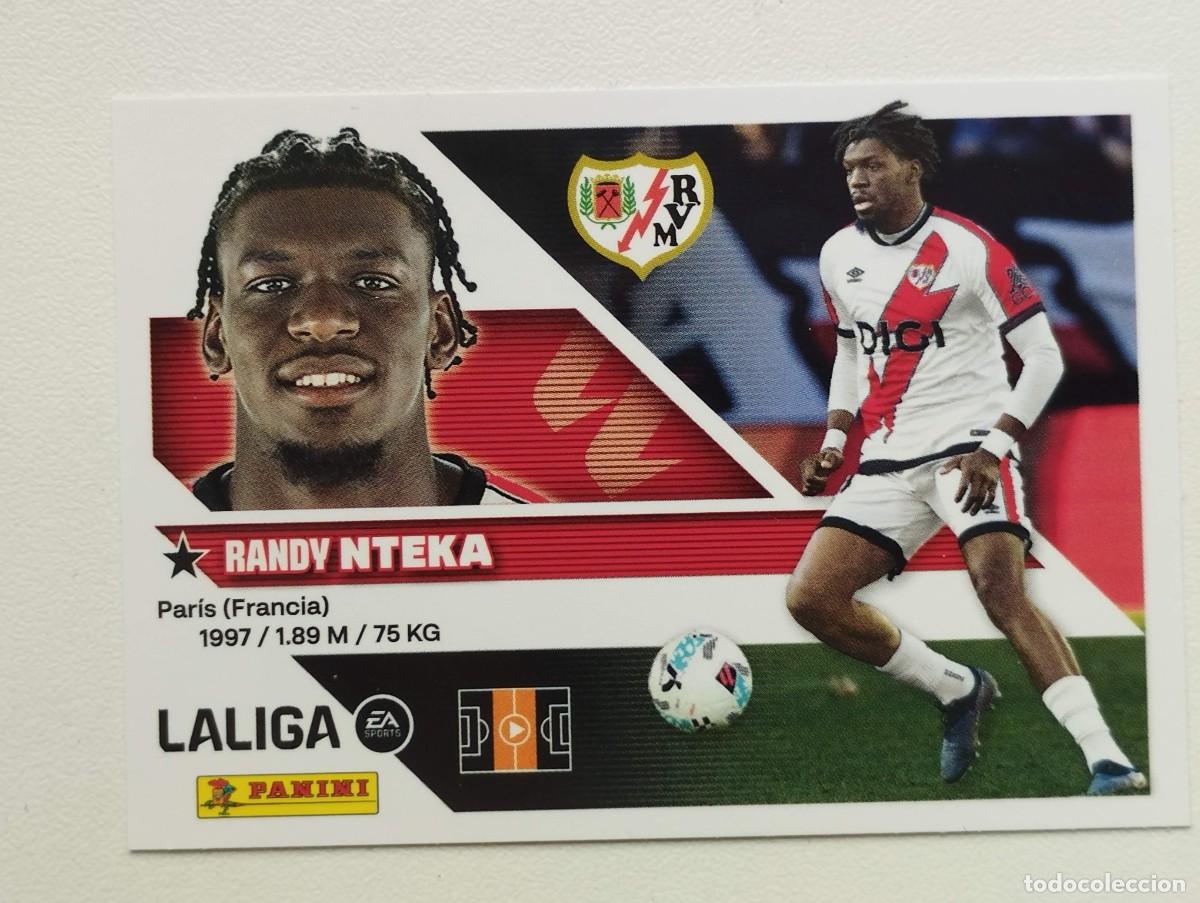 Cromos de f&uacute;tbol: CROMO STICKER COLECCIONES ESTE PANINI LIGA 2026 2027 26 27 RAYO VALLECANO 11B RANDY NTEKA