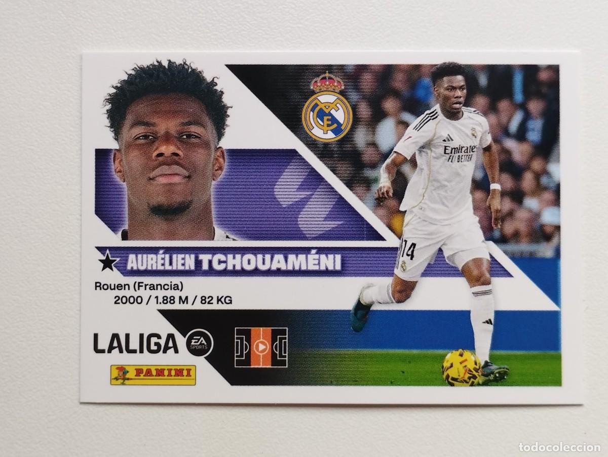 Cromos de f&uacute;tbol: CROMO STICKER COLECCIONES ESTE PANINI LIGA 2026 2027 26 27 REAL MADRID 11 TCHOUAMENI