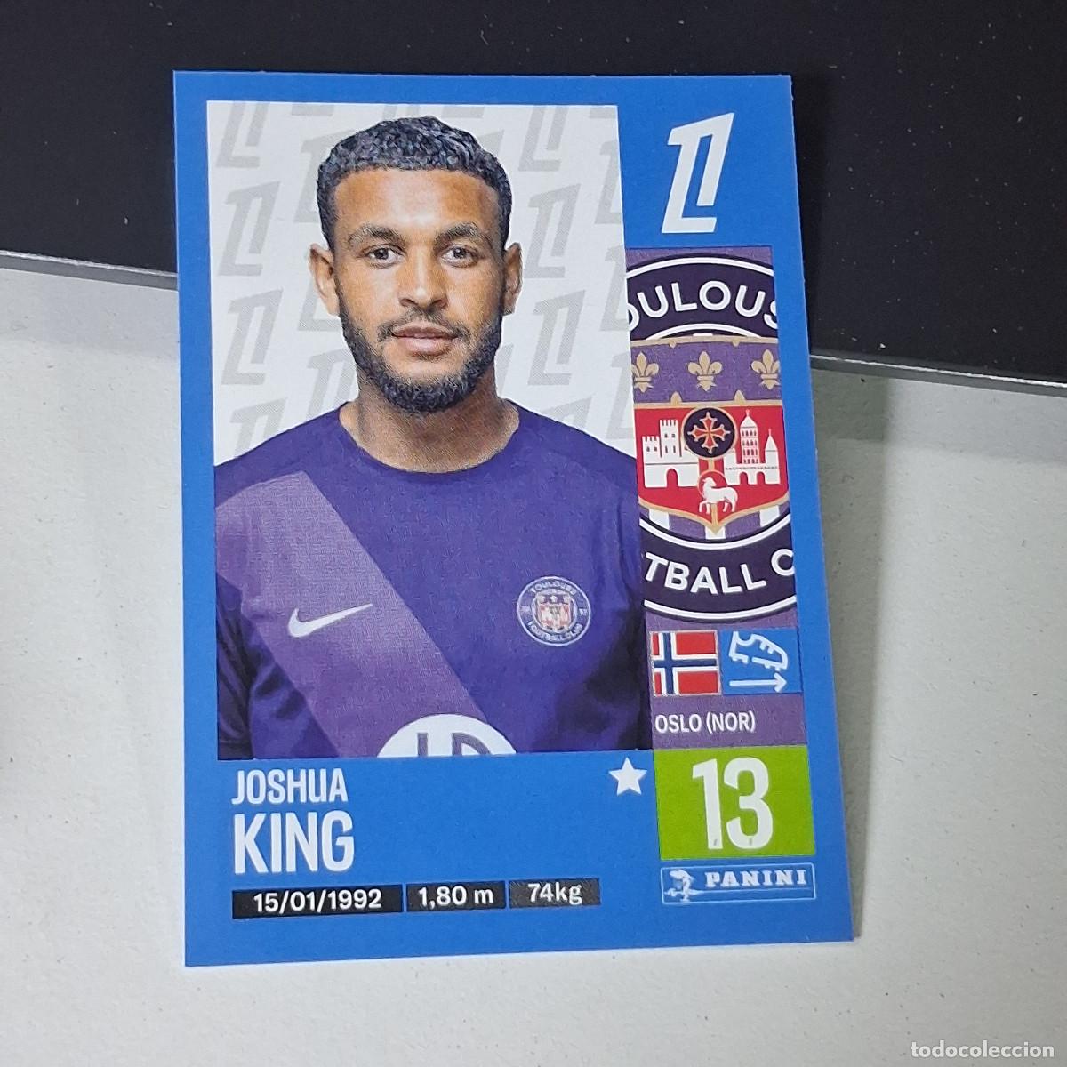 Cromos de f&uacute;tbol: B43 513 JOSHUA KING TOULOUSE CROMO PANINI LIGUE 1 FOOT 24-25 LIGA FRANCIA 2024-2025