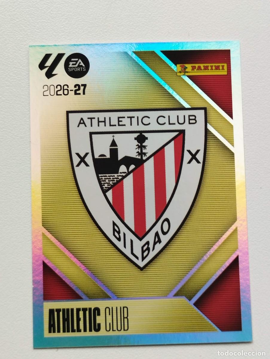 Cromos de f&uacute;tbol: CROMO STICKER COLECCIONES ESTE PANINI LIGA 2026 2027 26 27 ATHLETIC CLUB BILBAO 1 ESCUDO