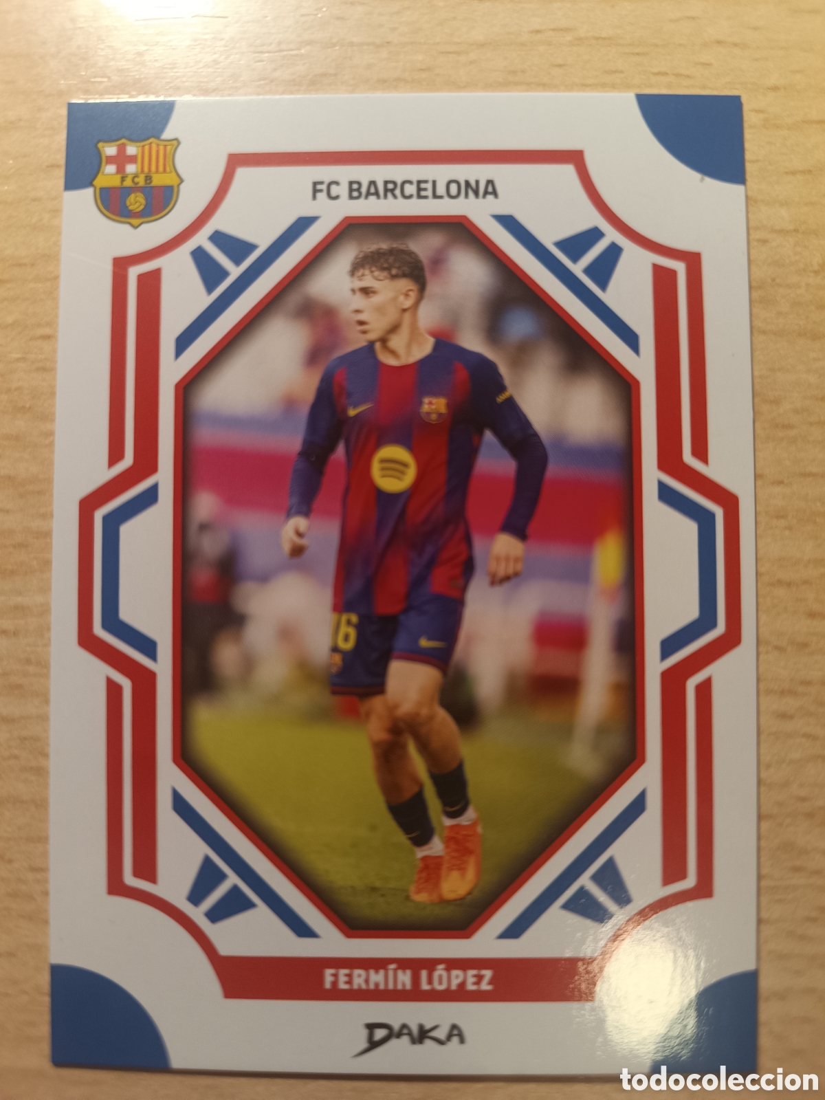 Cromos de f&uacute;tbol: FCB 8 B FC BARCELONA DAKA AUDIENCE 2025 2026 25 26