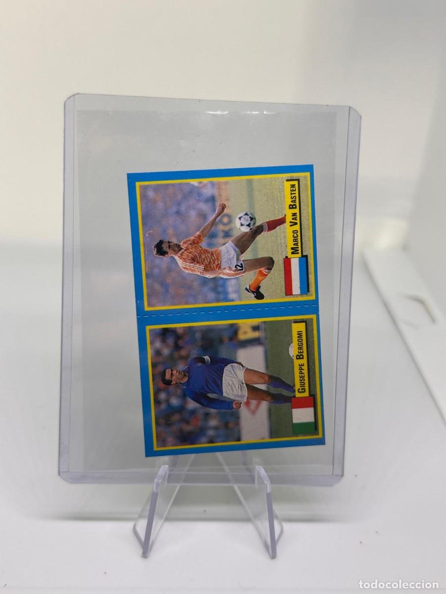Fu&szlig;ball-Sticker: Bergomi y Van Basten Fratelli Vallardi Editori 1989
