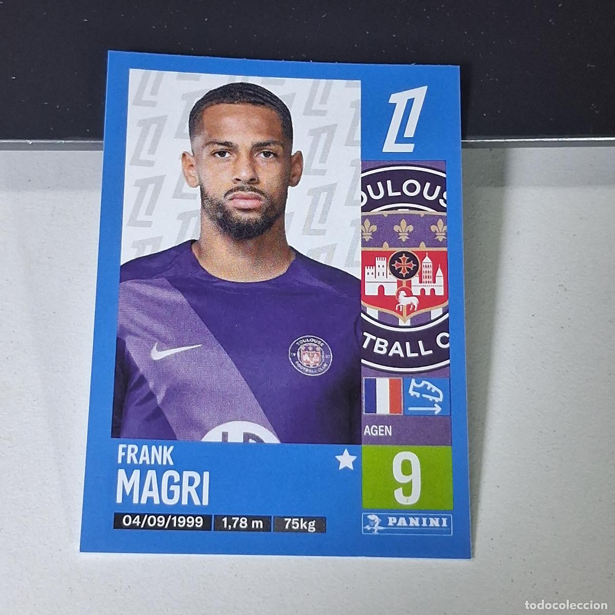 Cromos de f&uacute;tbol: B43 514 FRANK MAGRI TOULOUSE CROMO PANINI LIGUE 1 FOOT 24-25 LIGA FRANCIA 2024-2025