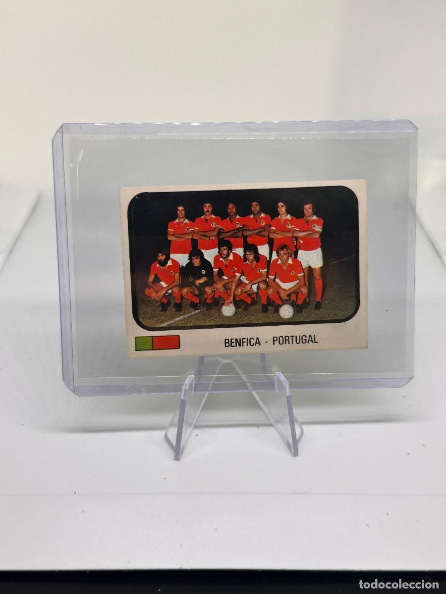 Cartes &agrave; collectionner de Football: Benfica Portugal 235 Campeonato Nacional de Futbol 1975 76 despegado