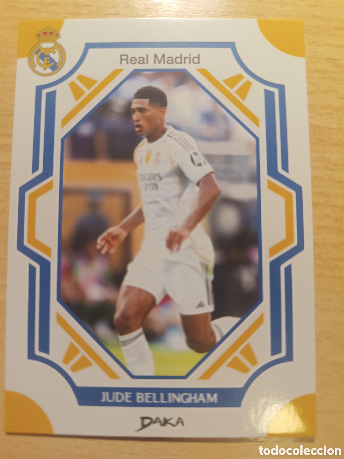 Cromos de f&uacute;tbol: RM 12 B JUDE BELLINGHAM REAL MADRID DAKA AUDIENCE 2025 2026 25 26