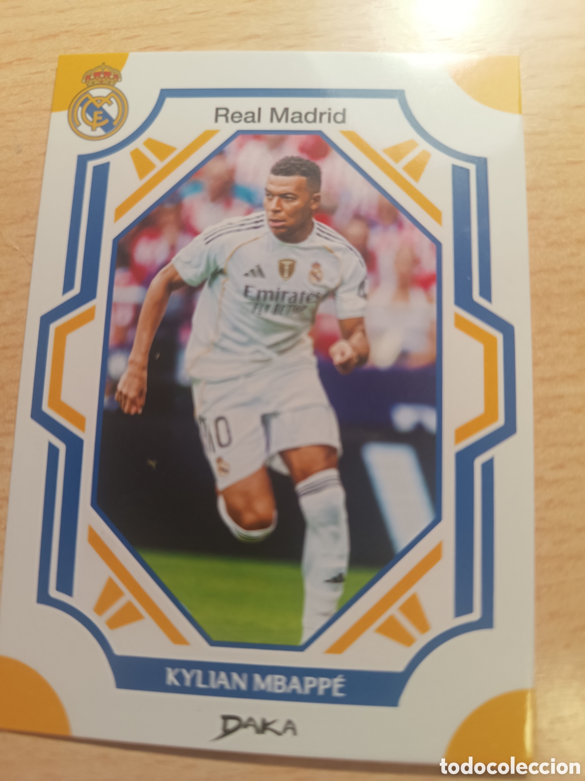 Cromos de f&uacute;tbol: RM 14 B KYLIAN MBAPPE REAL MADRID DAKA AUDIENCE 2025 2026 25 26