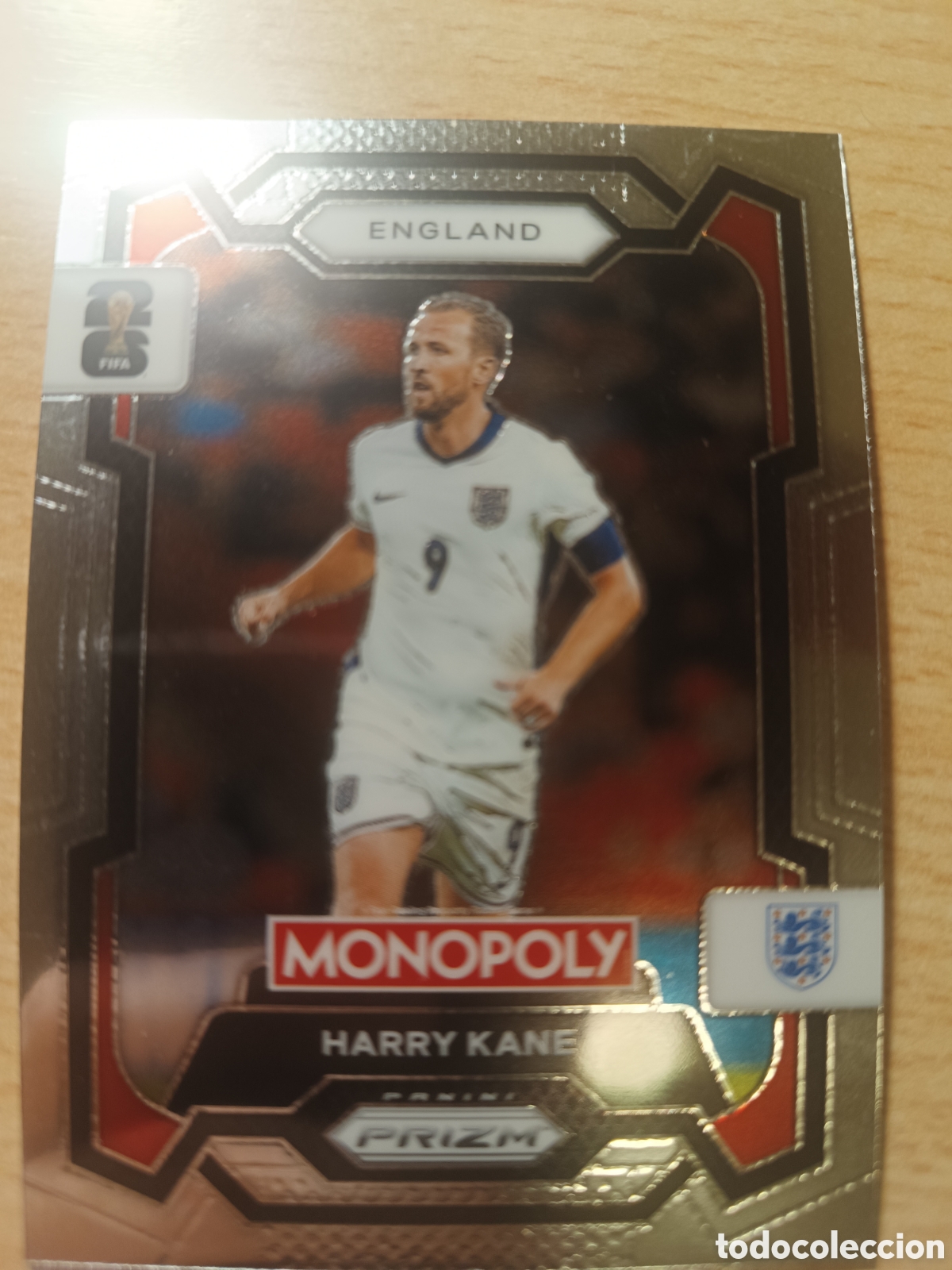 Cromos de f&uacute;tbol: 22 HARRY KANE INGLATERRA ENGLAND MONOPOLY PRIZM FIFA WORLD CUP MUNDIAL 26 PANINI 2026