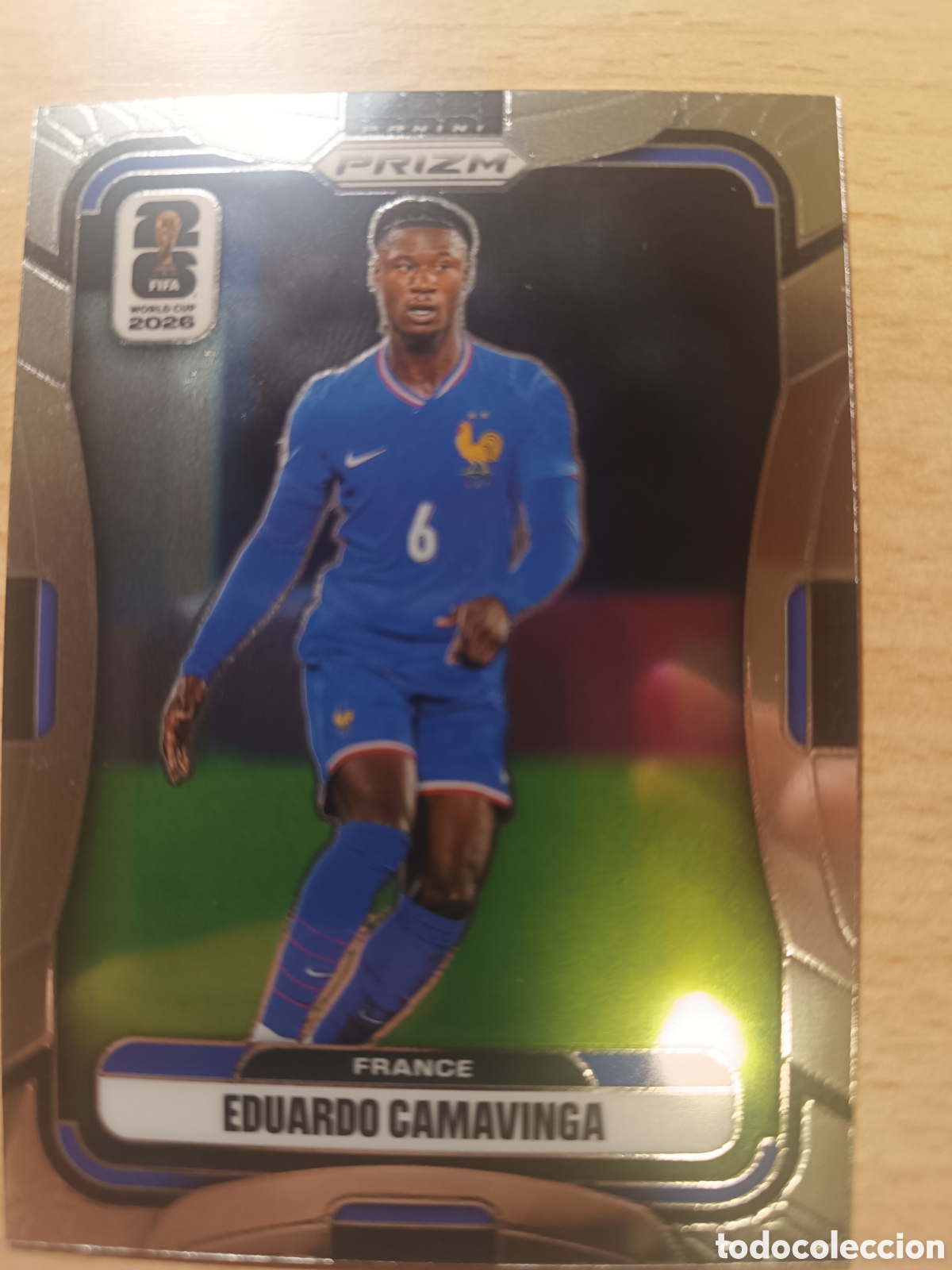 Cromos de f&uacute;tbol: 23 EDUARDO CAMAVINGA FRANCIA FRANCE PANINI PRIZM FIFA WORLD CUP 2026 MUNDIAL 26