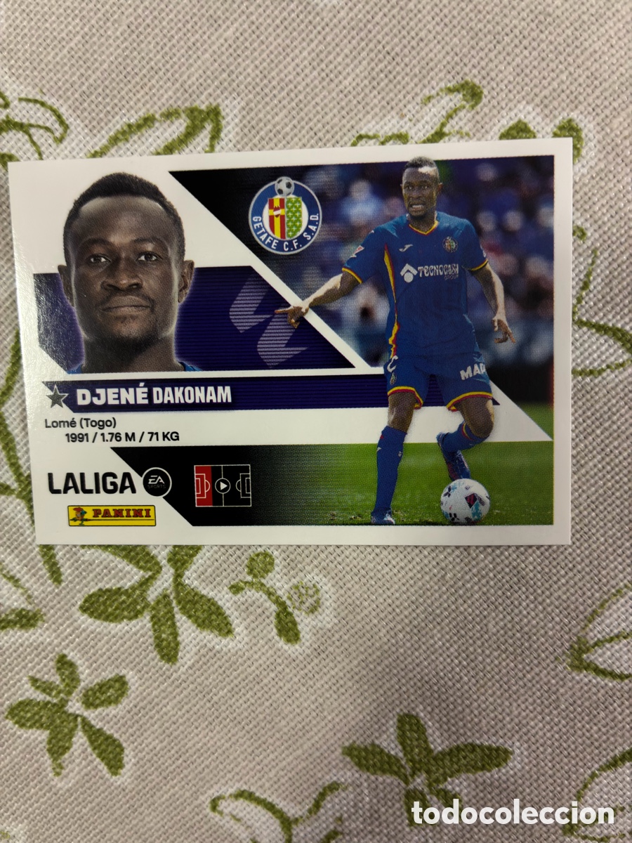 Cromos de Futebol: Cromo Djen&eacute; Dakonam (N&ordm; 6) - Colecci&oacute;n Este / Panini Liga 2026-27 (Getafe CF)