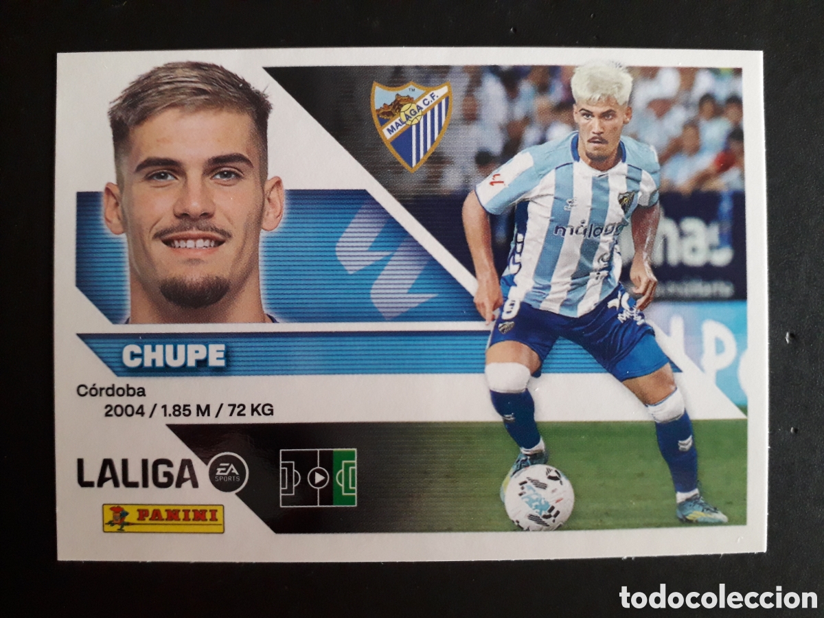 Cromos de Futebol: CHUPE, M&Aacute;LAGA N&deg; 20 ED ESTE 2026 2027 26 27 SIN PEGAR PEDIDO M&Iacute;NIMO 3&euro;