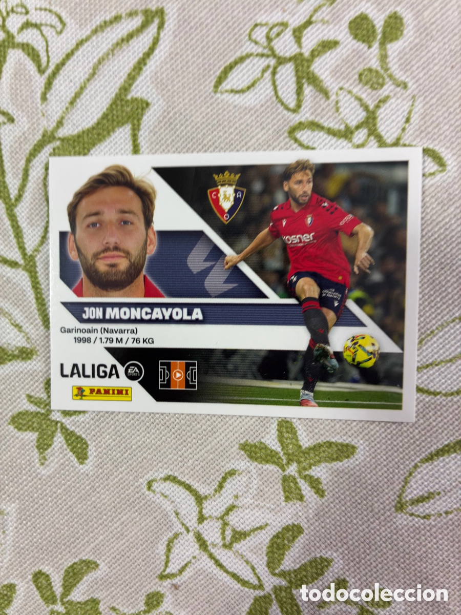 Cromos de Futebol: Cromo Jon Moncayola (N&ordm; 12) - Colecci&oacute;n Este / Panini Liga 2026-27 (CA Osasuna)