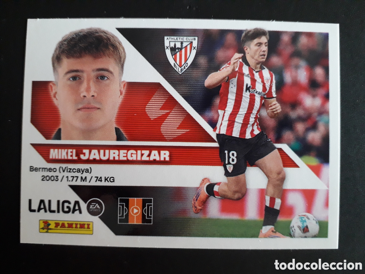 Cromos de Futebol: JAUREGIZAR ATHLETIC DE BILBAO N&deg; 10 ED ESTE 2026 2027 26 27 SIN PEGAR PEDIDO M&Iacute;NIMO 3&euro;.