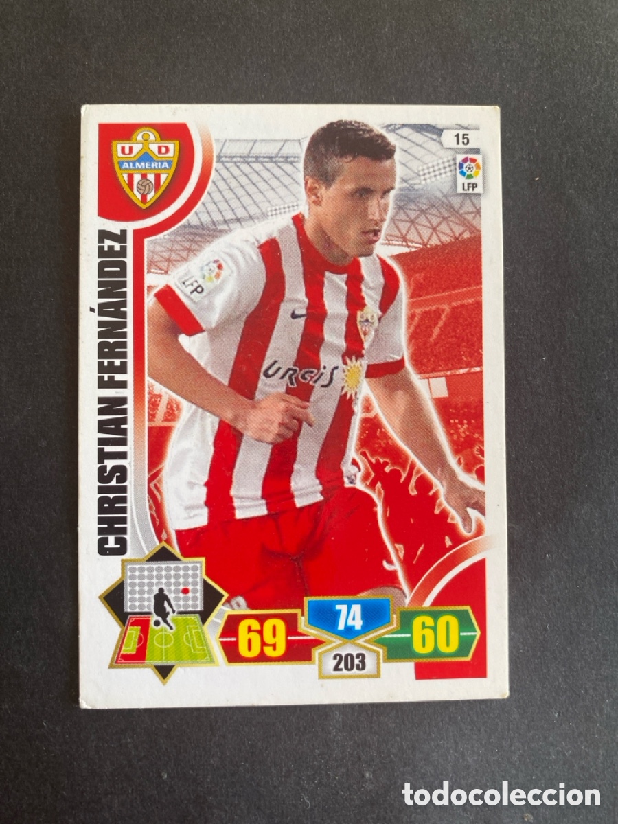 Cromos de Futebol: Cromo Adrenalyn 13/14 Almeria N* 15