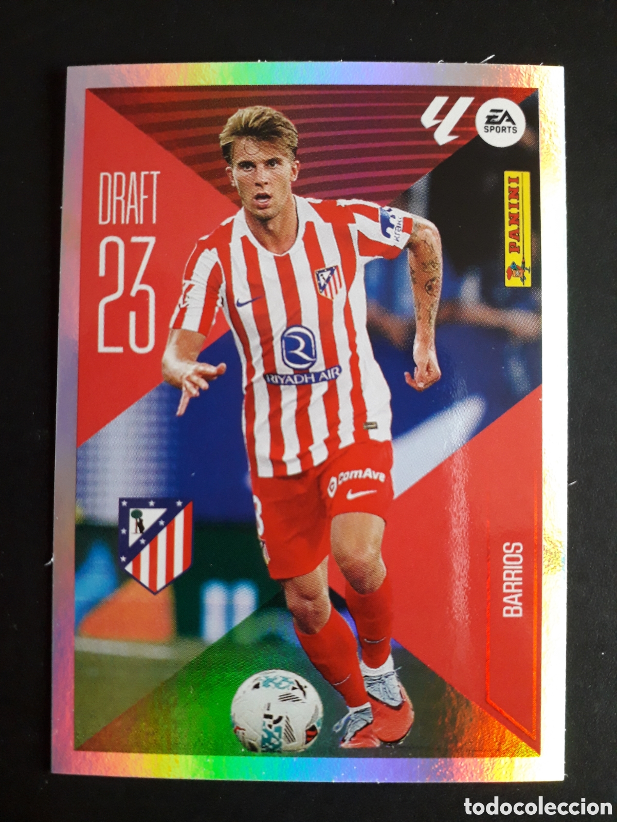 Cromos de f&uacute;tbol: BARRIOS AT MADRID DRAFT 23 N&deg; 3 ED ESTE 2026 2027 26 27 SIN PEGAR PEDIDO M&Iacute;NIMO 3&euro;