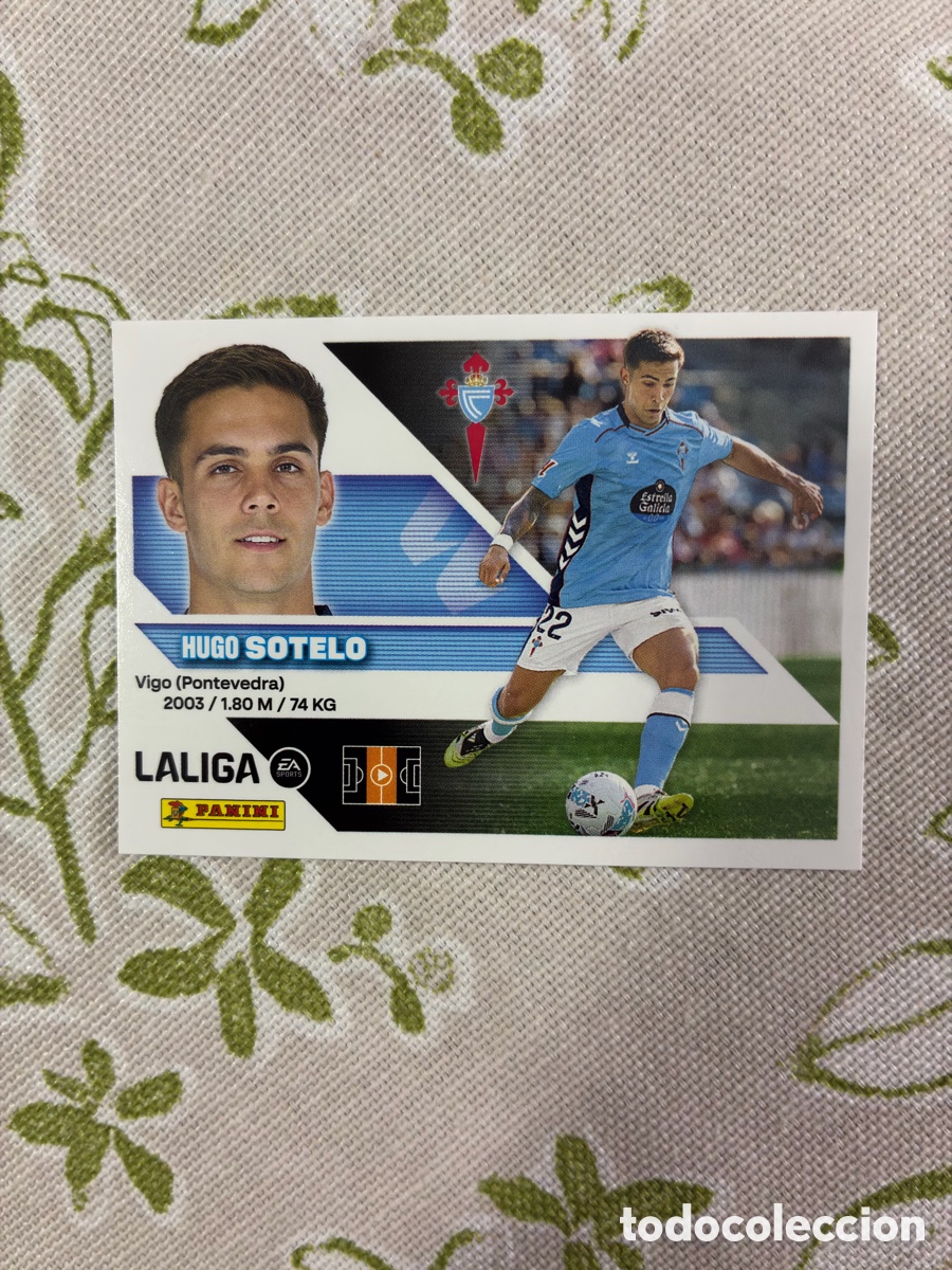 Cromos de f&uacute;tbol: Cromo Hugo Sotelo (N&ordm; 14) - Colecci&oacute;n Este / Panini Liga 2026-27 (RC Celta)