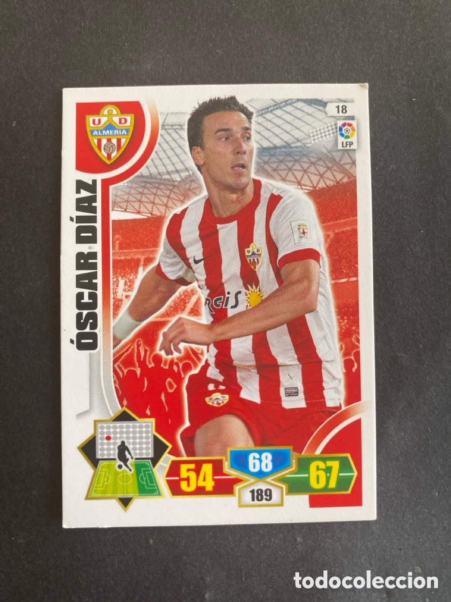 Cromos de f&uacute;tbol: Cromo Adrenalyn 13/14 Almeria N* 18