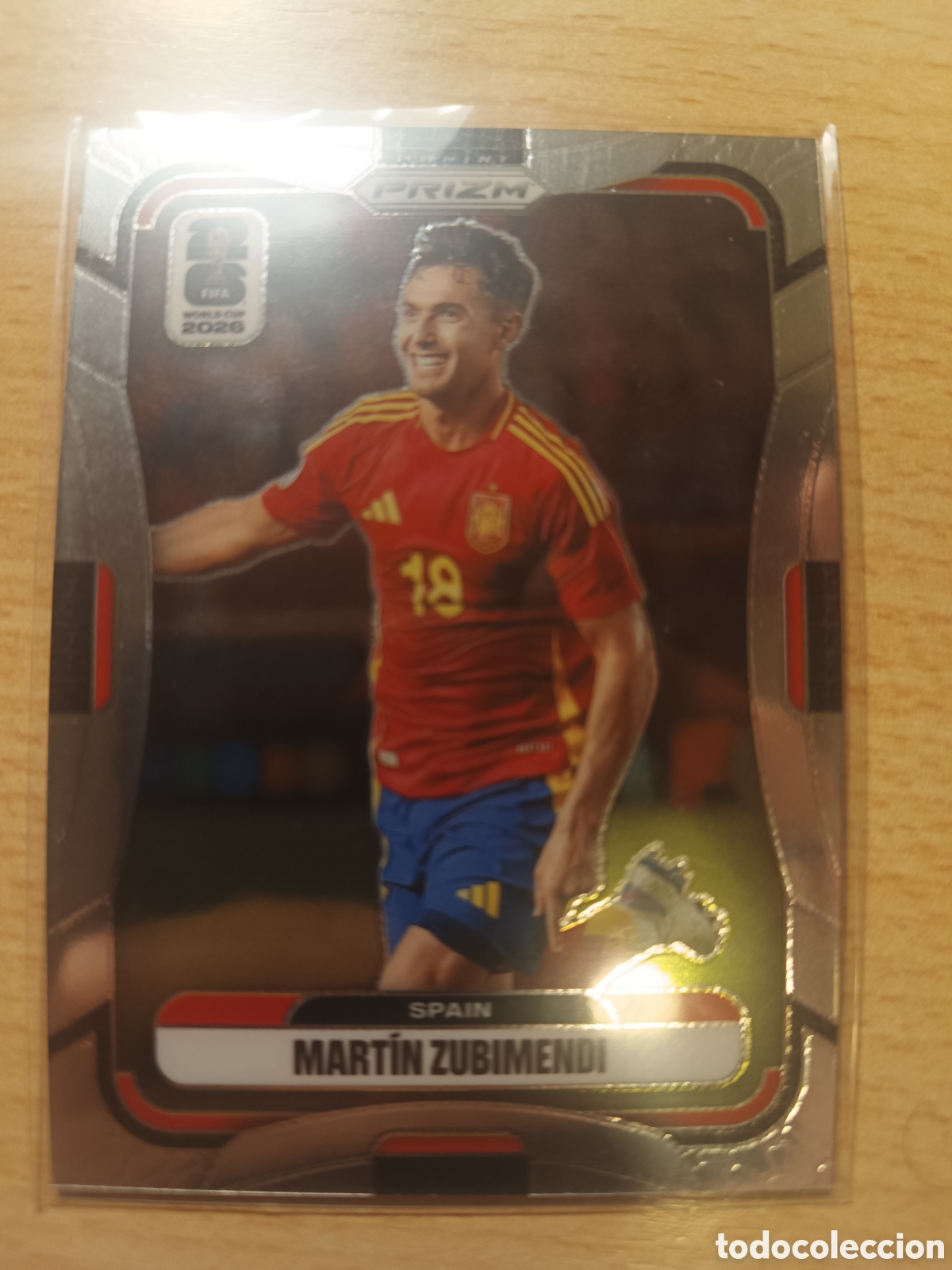 Cromos de f&uacute;tbol: 66 MART&Iacute;N ZUBIMENDI IMAGE VARIATION ESPA&Ntilde;A SPAIN PANINI PRIZM FIFA WORLD CUP 2026 MINDIAL 26