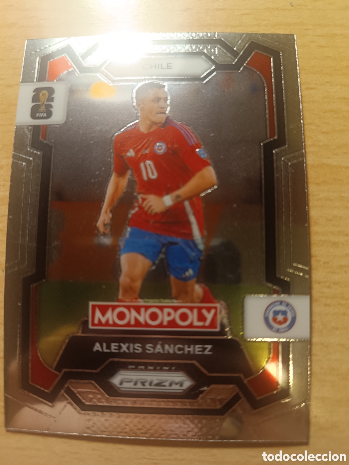 Cromos de f&uacute;tbol: 85 ALEXIS S&Aacute;NCHEZ CHILE MONOPOLY PRIZM FIFA WORLD CUP 2026 MUNDIAL PANINI 26