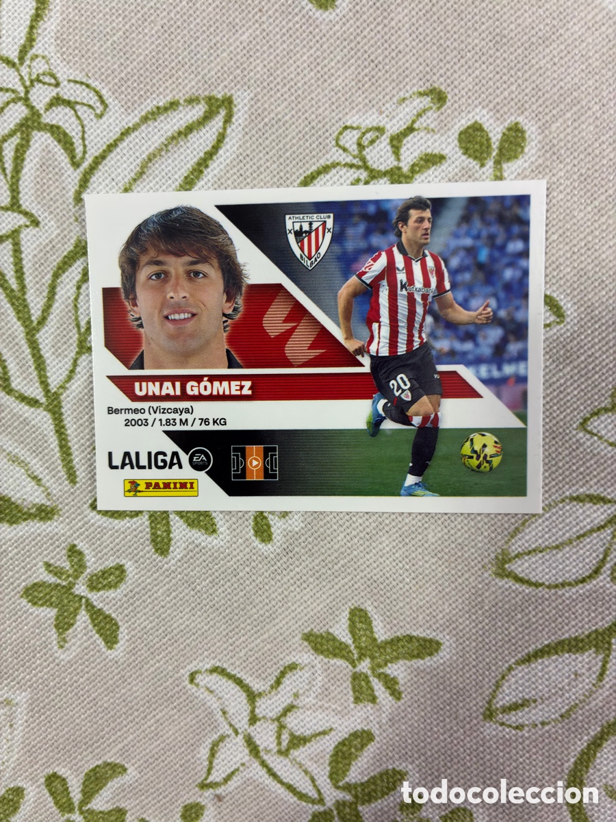 Cromos de f&uacute;tbol: Cromo Unai G&oacute;mez (N&ordm; 13) - Colecci&oacute;n Este / Panini Liga 2026-27 (Athletic Club)