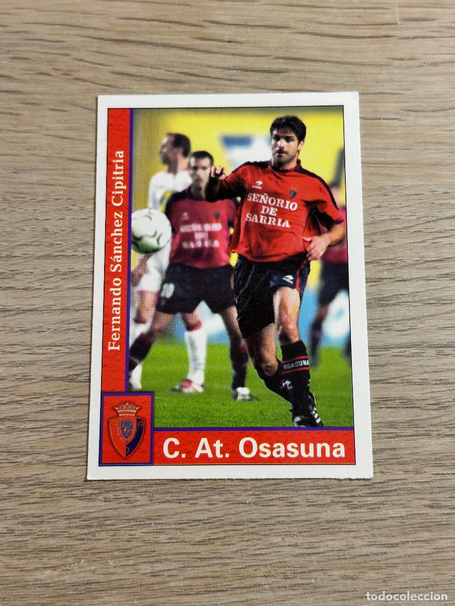 Cromos de f&uacute;tbol: FERNANDO n&ordm; 548 + OSASUNA MUNDICROMO 2001 2002 LAS FICHAS DE LA LIGA 01 02