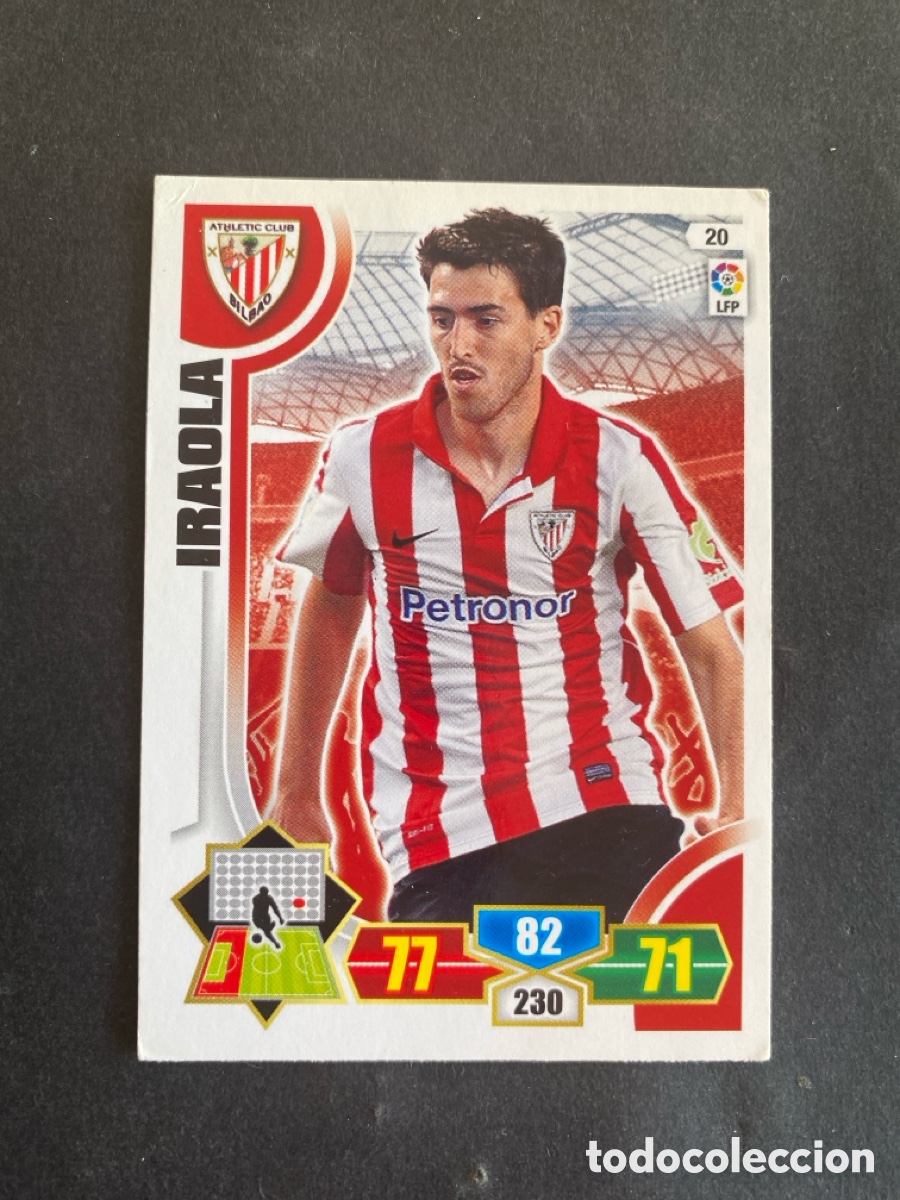 Cromos de f&uacute;tbol: Cromo Adrenalyn 13/14 Athletic Club N* 20