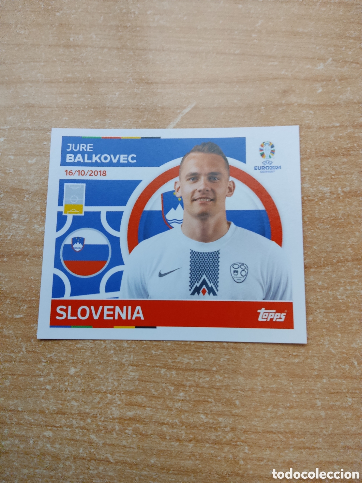Cromos de Futebol: 5 BALKOVEC ESLOVENIA EURO 2024 TOPPS