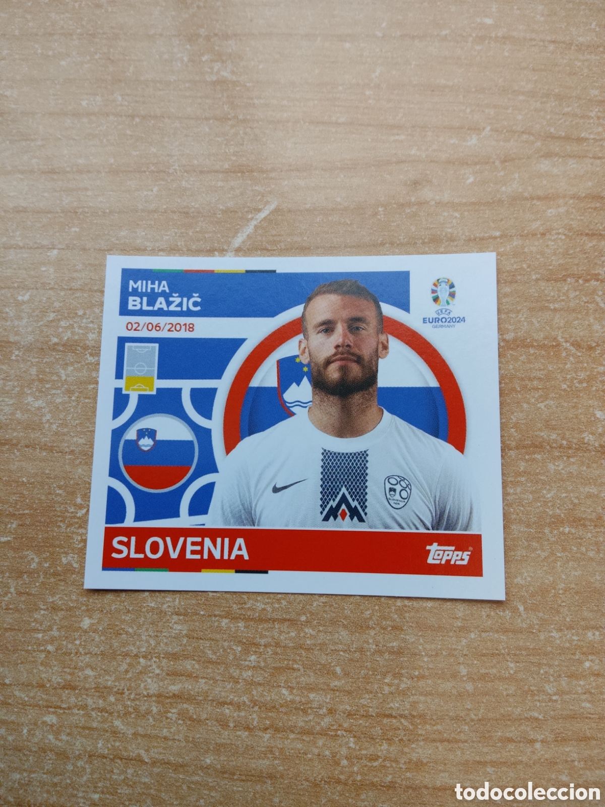 Cromos de Futebol: 6 BLAZIC ESLOVENIA EURO 2024 TOPPS
