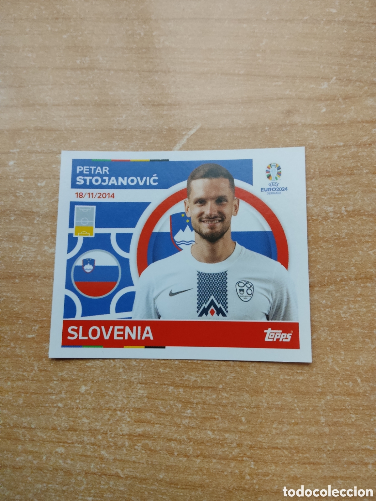 Cromos de Futebol: 8 STOJANOVIC ESLOVENIA EURO 2024 TOPPS