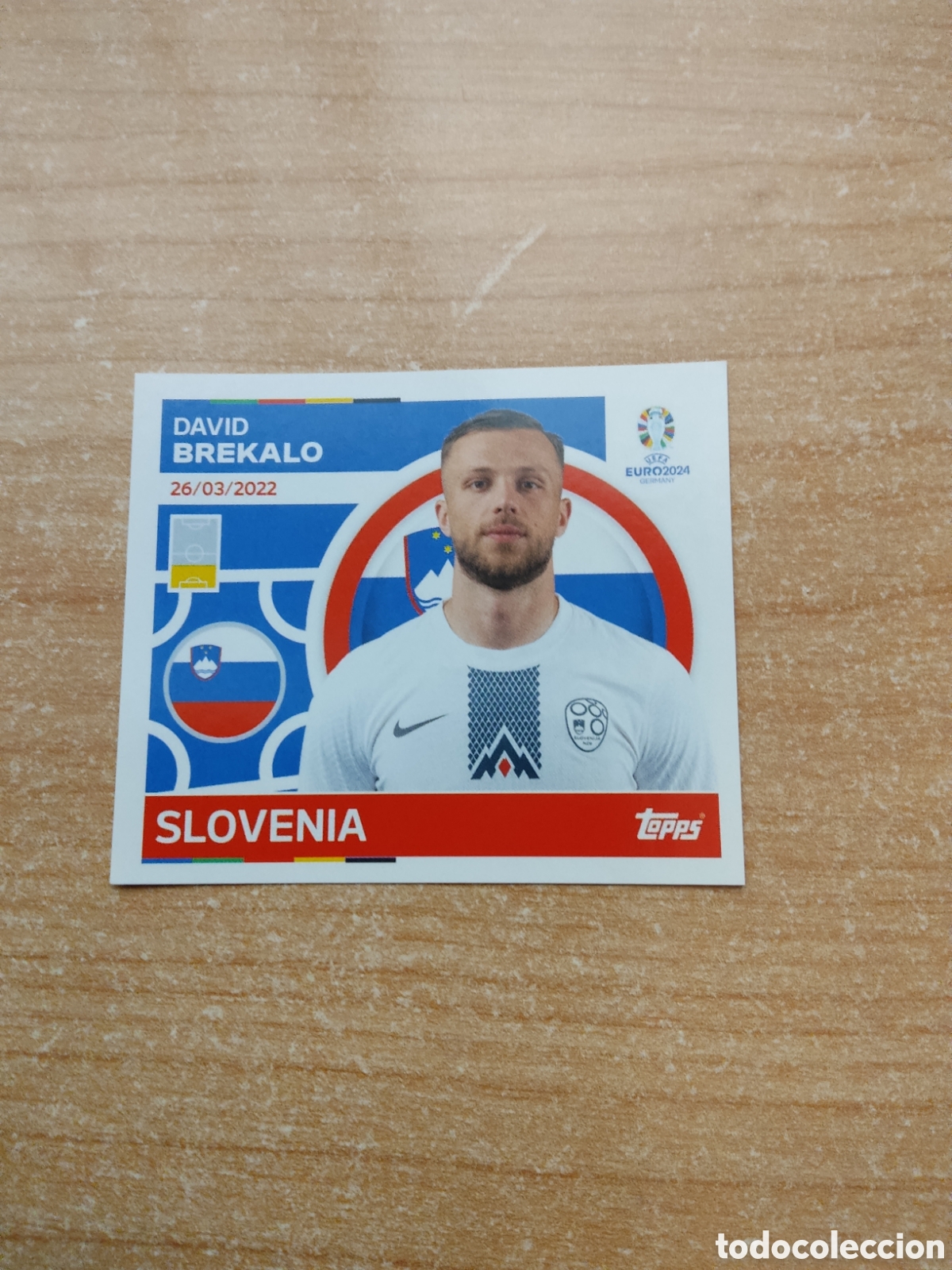 Cromos de Futebol: 9 BREKALO ESLOVENIA EURO 2024 TOPPS