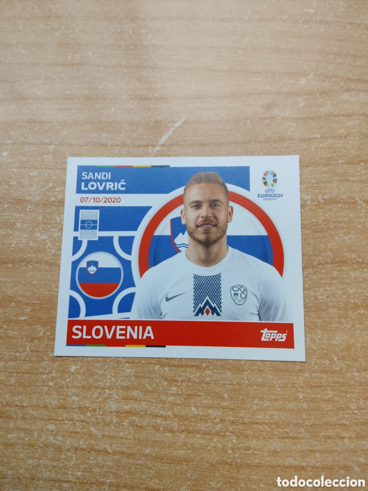 Cromos de f&uacute;tbol: 12 LOVRIC ESLOVENIA EURO 2024 TOPPS