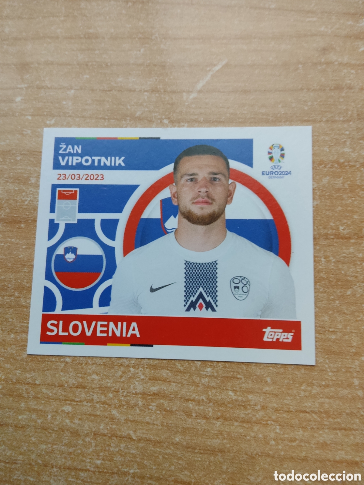 Cromos de f&uacute;tbol: 19 VIPOTNIK ESLOVENIA EURO 2024 TOPPS