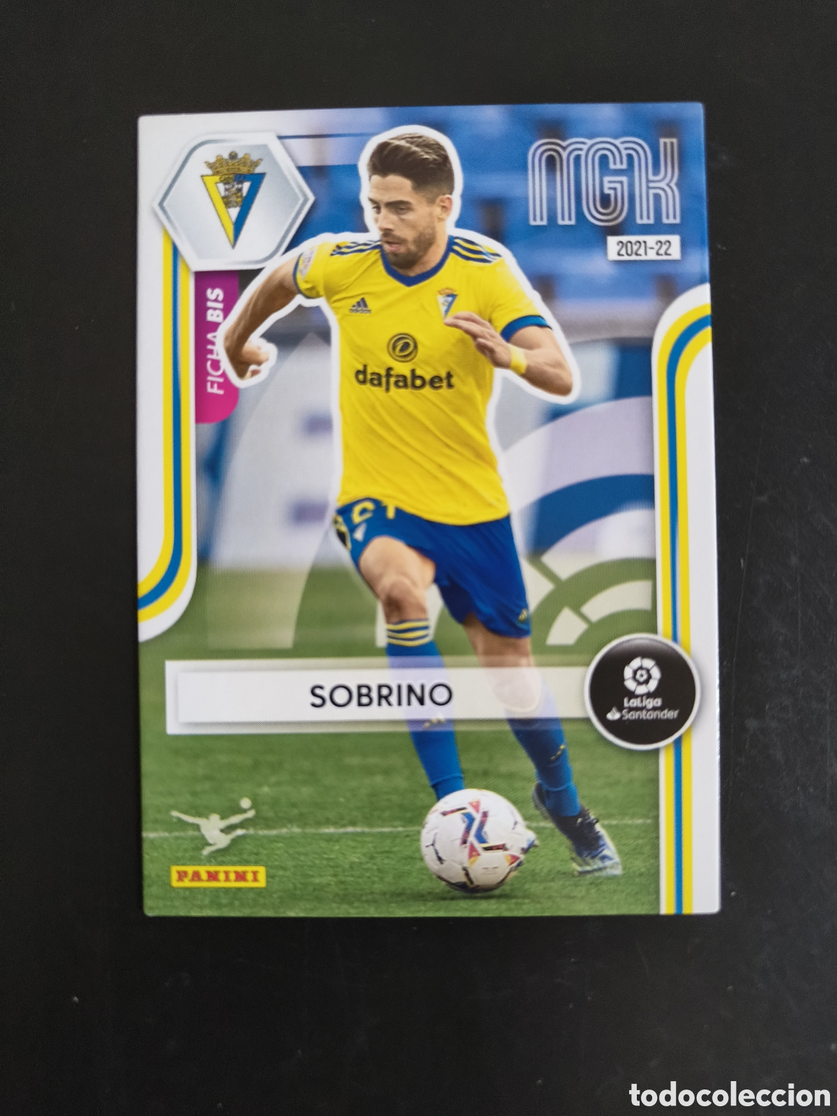 Cromos de f&uacute;tbol: Megacracks 2021/22 108 Bis Sobrino Cadiz