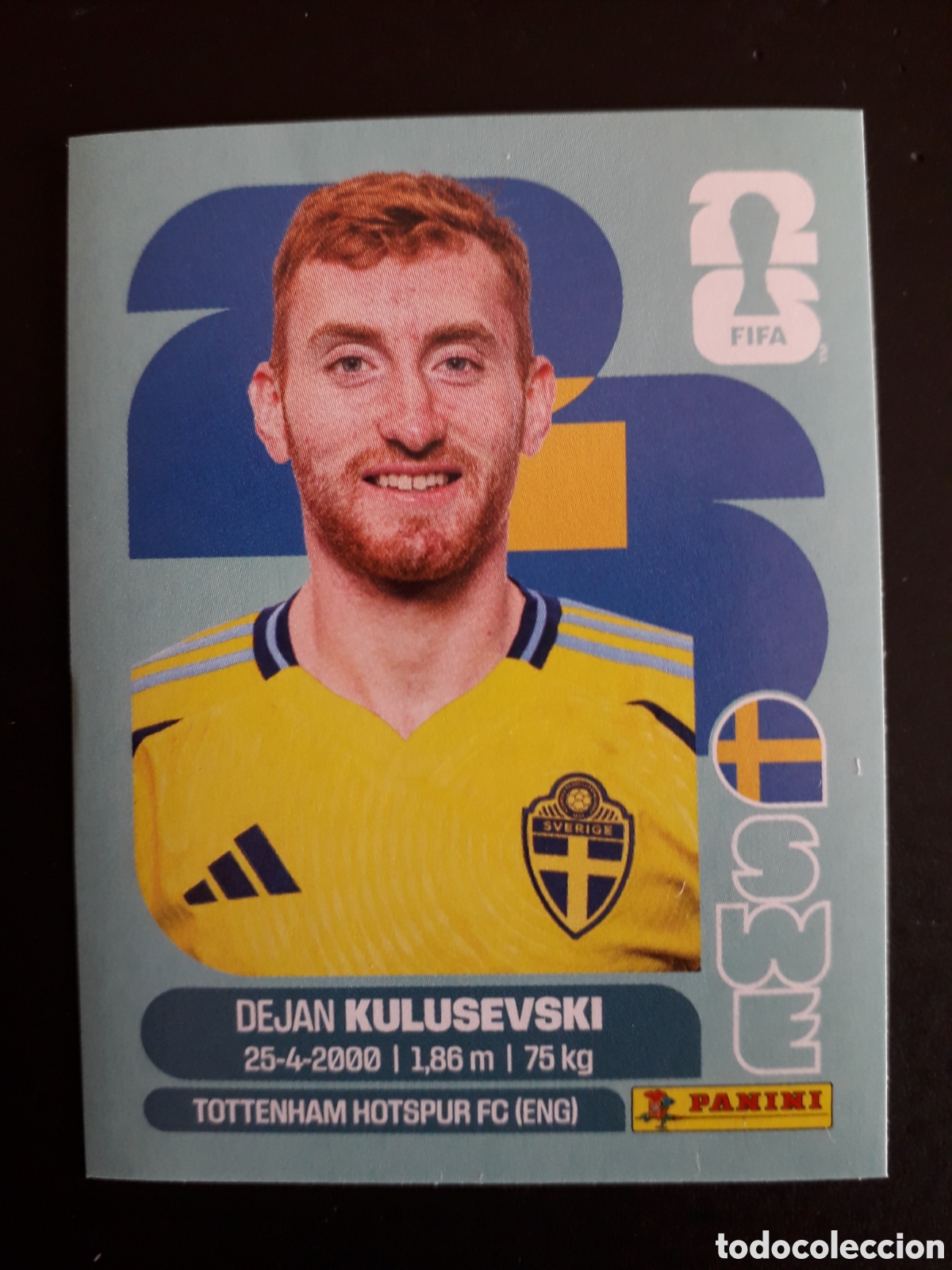Cromos de f&uacute;tbol: KULUSEVSKI SUECIA SWE 17 MUNDIAL F&Uacute;TBOL 2026 FIFA WORLD CUP PANINI SIN PEGAR PEDIDO M&Iacute;NIMO 3&euro;