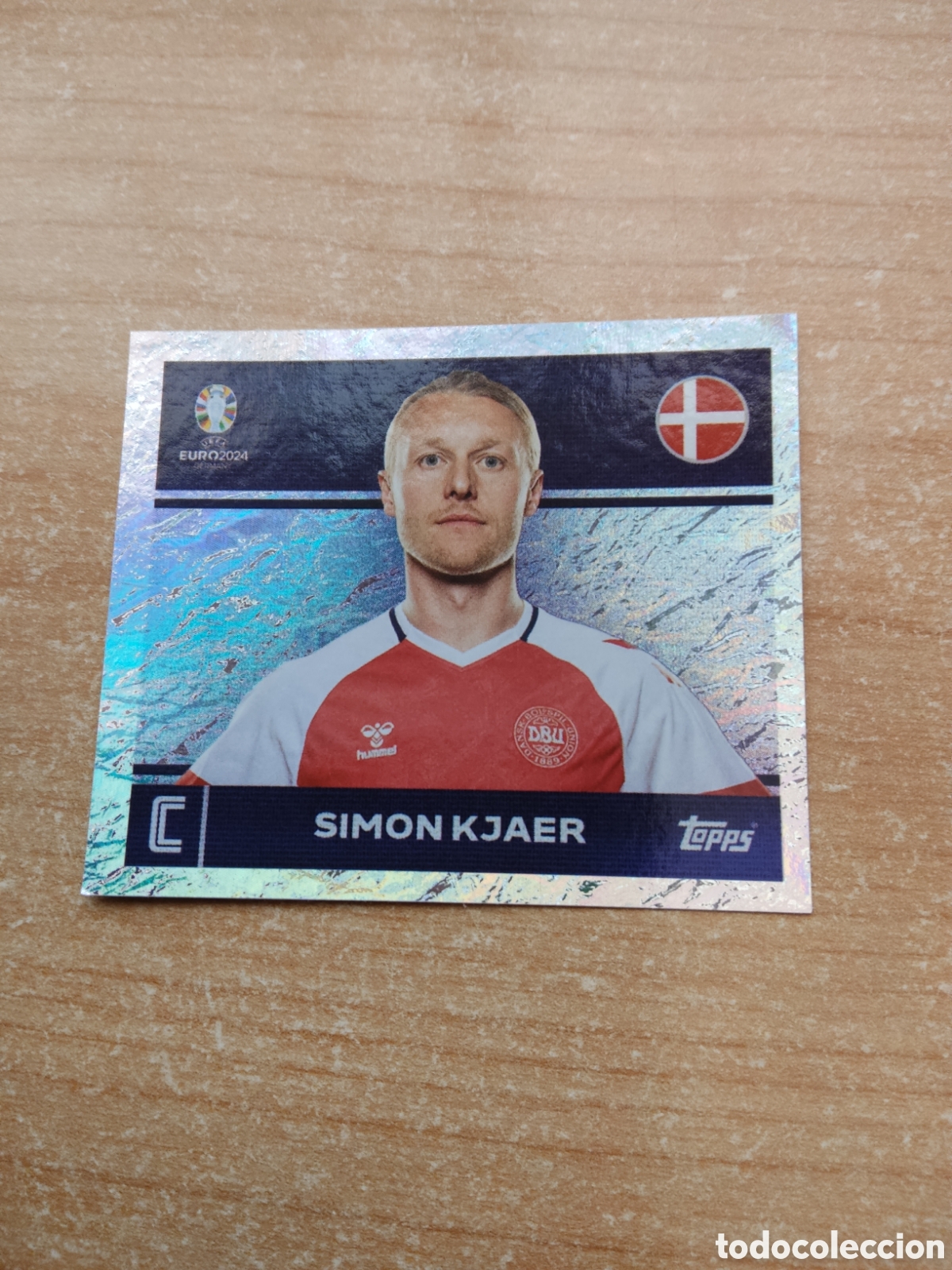 Football Stickers: 2 KJAER DINAMARCA EURO 2024 TOPPS
