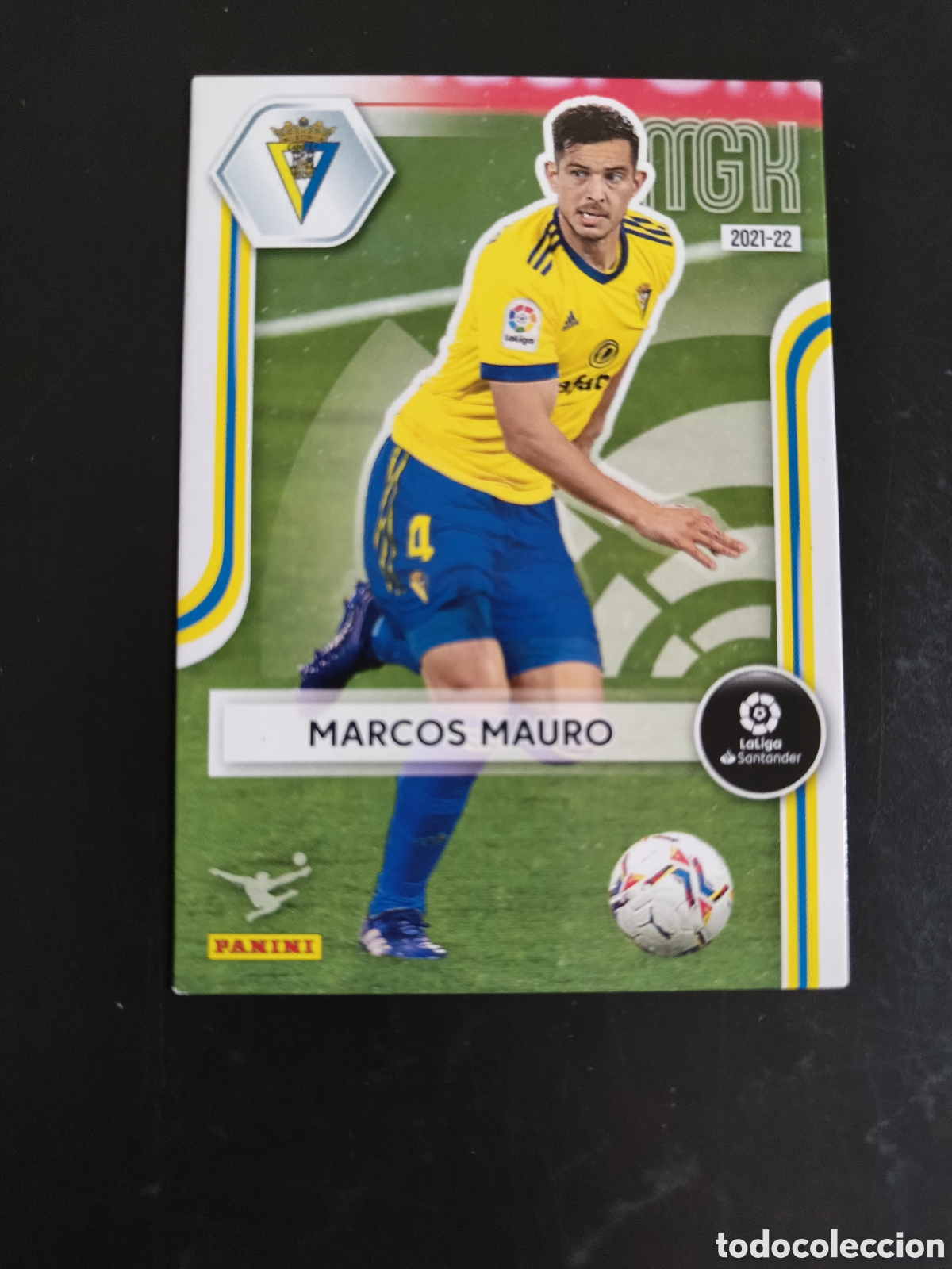 Cromos de f&uacute;tbol: Megacracks 2021/22 96 Marcos Mauro Cadiz