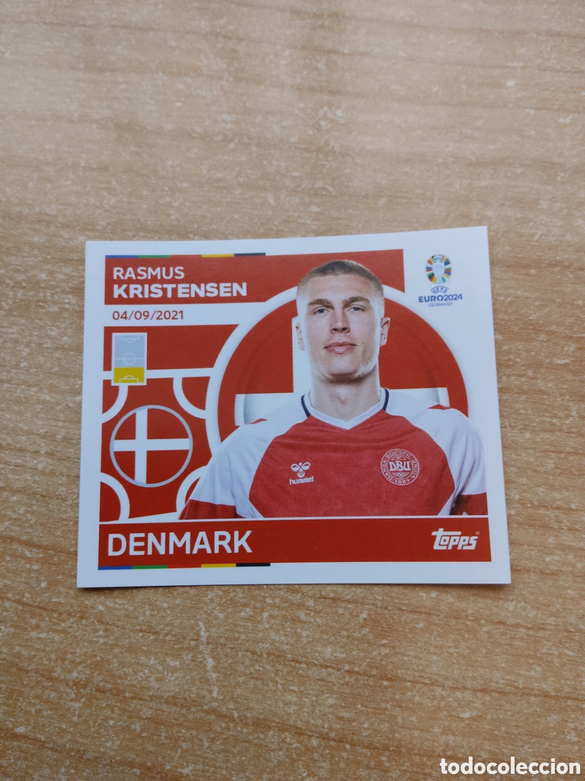 Cartes &agrave; collectionner de Football: 8 KRISTENSEN DINAMARCA EURO 2024 TOPPS
