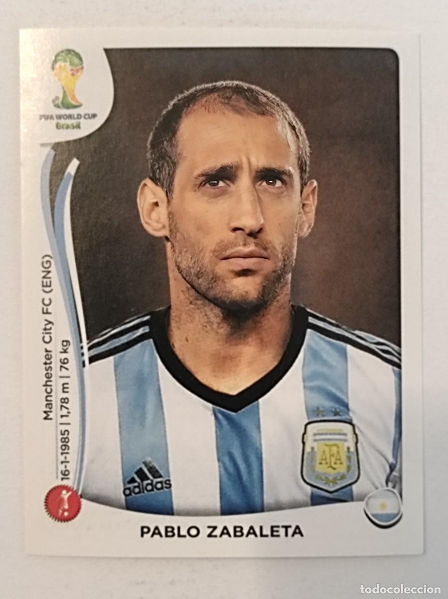 Cartes &agrave; collectionner de Football: #415 ZABALETA (ARGENTINA) MUNDIAL BRASIL 2014 PANINI