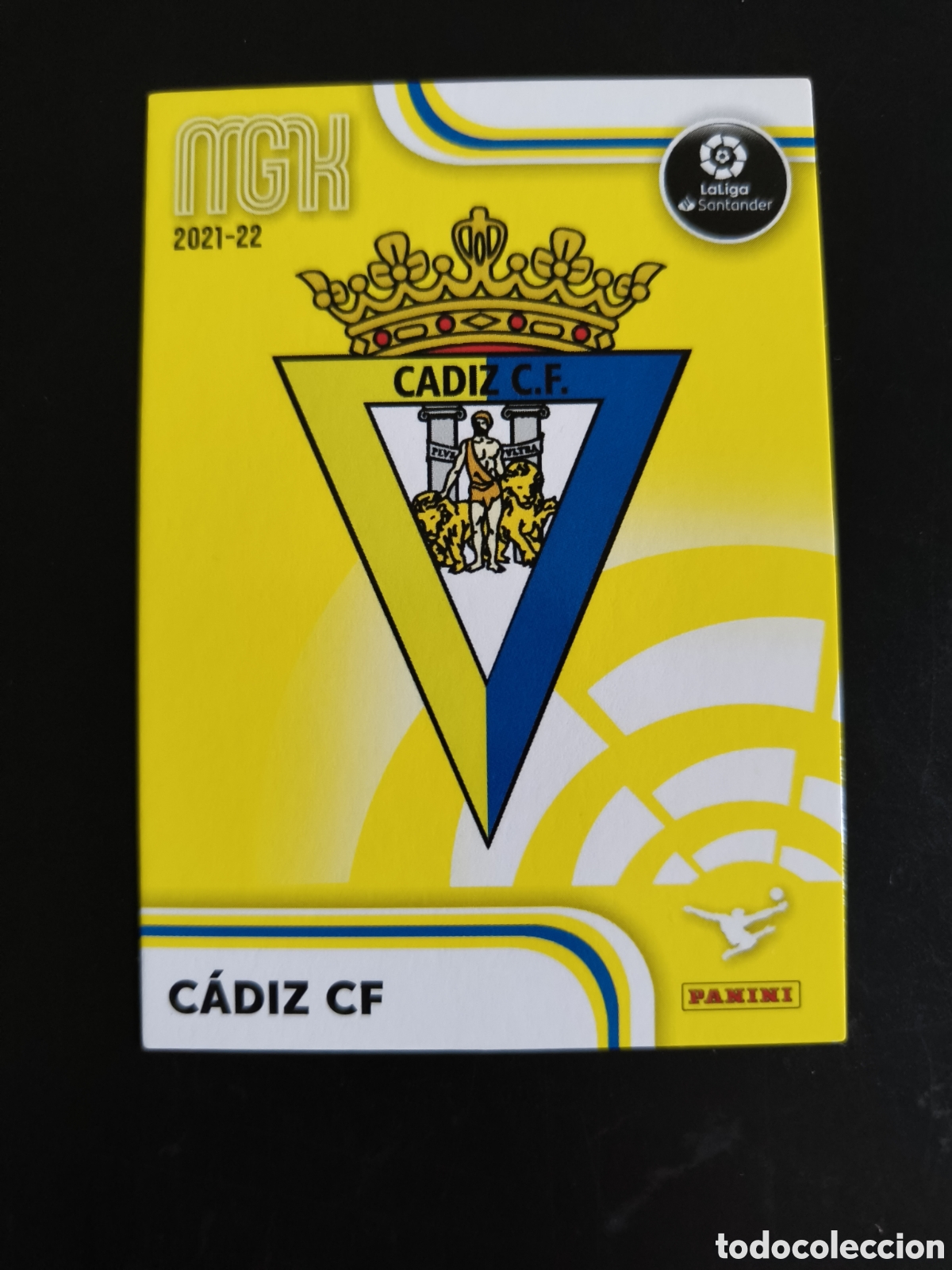 Cartes &agrave; collectionner de Football: Megacracks 2021/22 91 Escudo Cadiz
