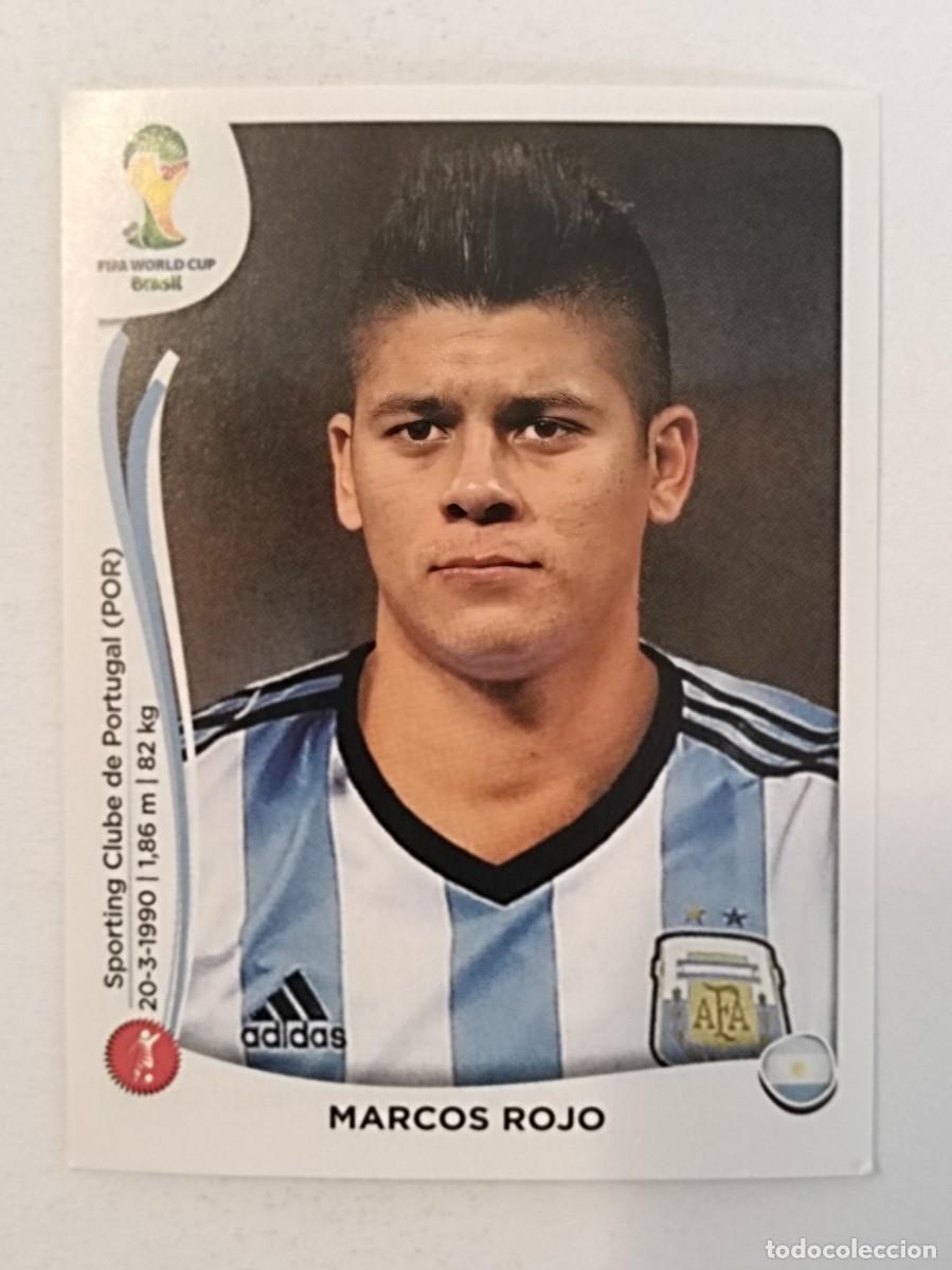 Cartes &agrave; collectionner de Football: #419 ROJO (ARGENTINA) MUNDIAL BRASIL 2014 PANINI