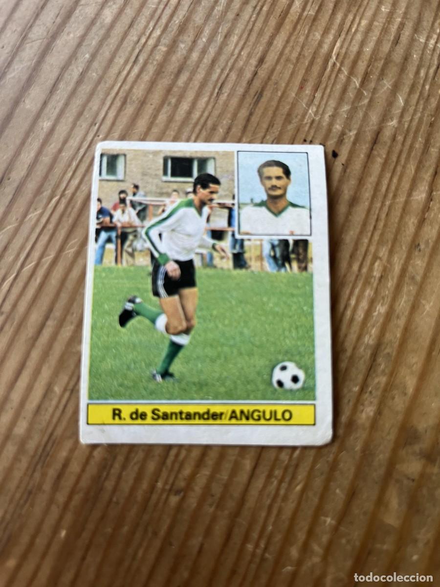 Cartes &agrave; collectionner de Football: CROMO DESPEGADO ALBUM LIGA ESTE 81 82 1981 1982 ULTIMOS FICHAJES # 14 RACING SANTANDER ANGULO