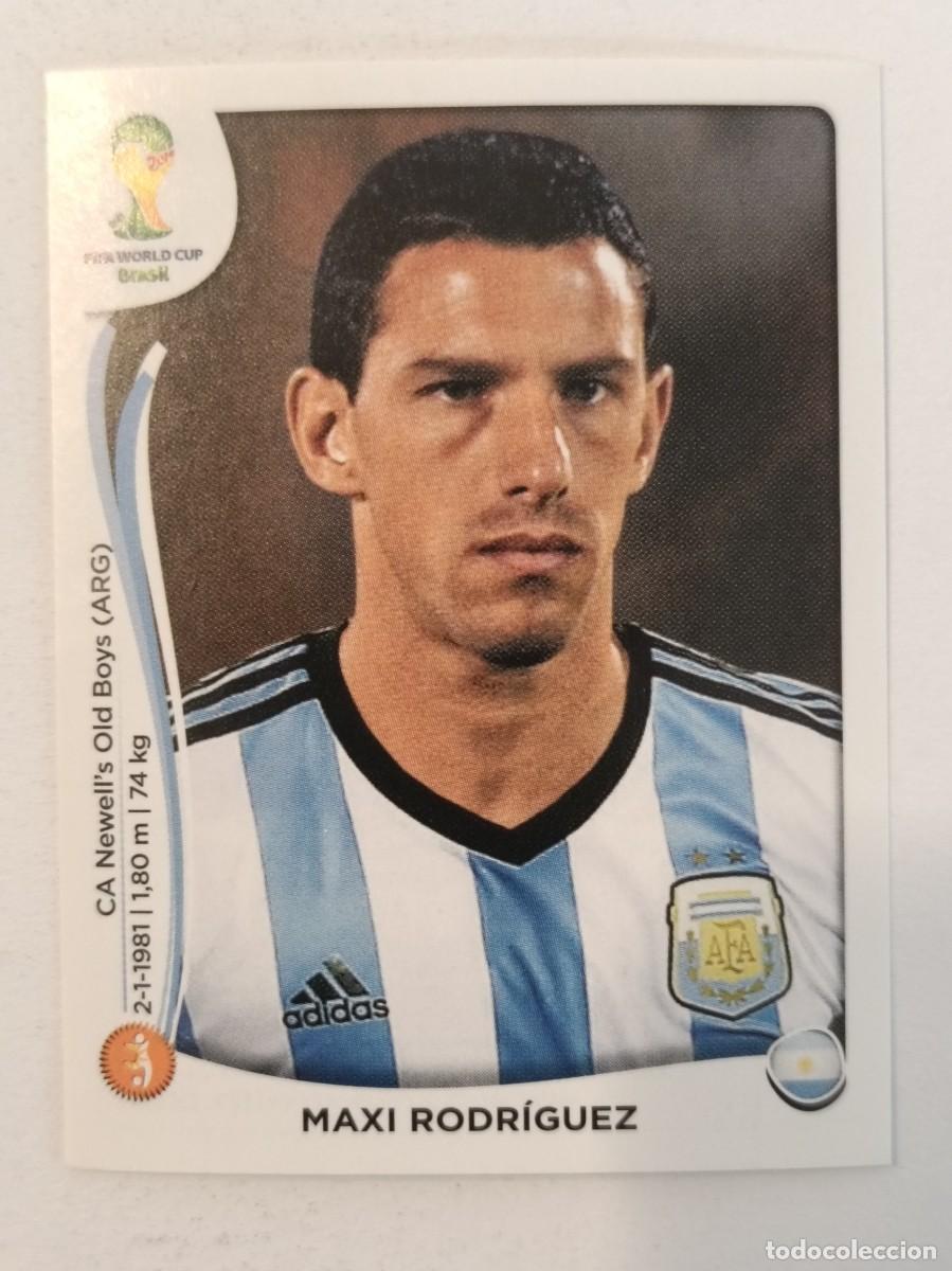 Figurine di Calcio: #424 MAXI RODRIGUEZ (ARGENTINA) MUNDIAL BRASIL 2014 PANINI