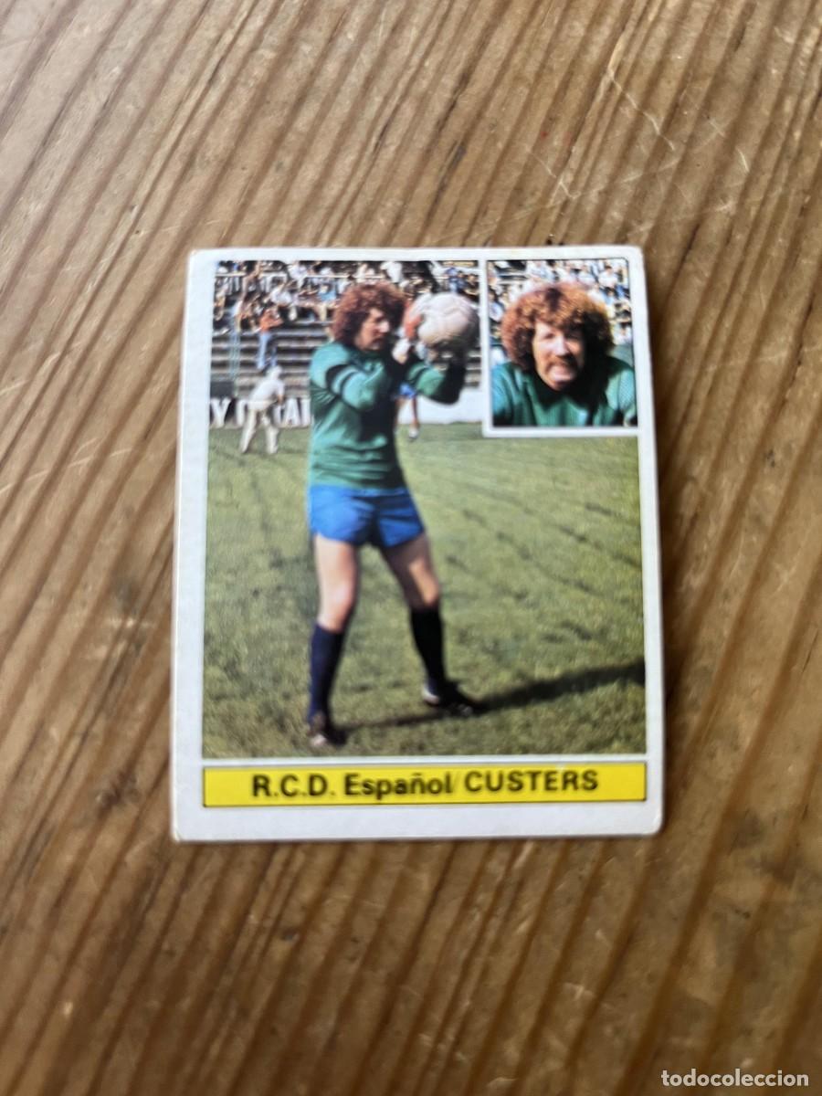 Cromos de f&uacute;tbol: CROMO DESPEGADO LIGA ESTE 81 82 1981 1982 ULTIMOS FICHAJES # 27 ESPANYOL ESPA&Ntilde;OL CUSTERS