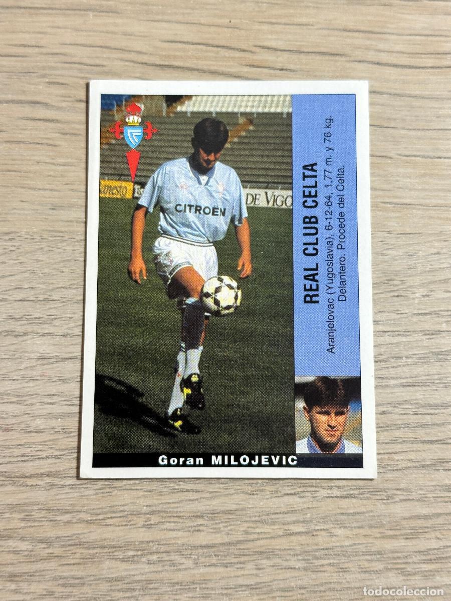 Cromos de f&uacute;tbol: MILOJEVIC CELTA PANINI LIGA 95 96 CROMO SIN PEGAR NUNCA PEGADO