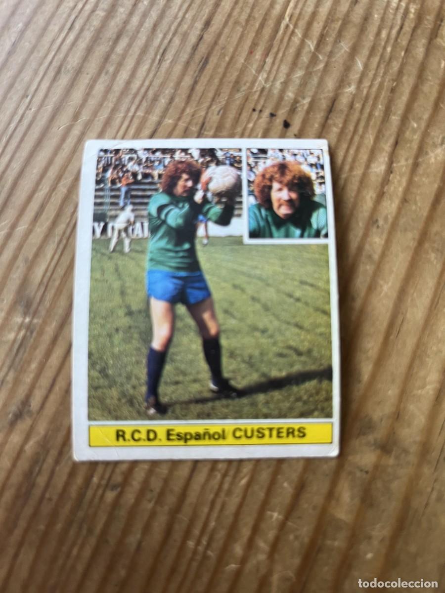Cromos de f&uacute;tbol: CROMO DESPEGADO LIGA ESTE 81 82 1981 1982 ULTIMOS FICHAJES # 27 ESPANYOL ESPA&Ntilde;OL CUSTERS