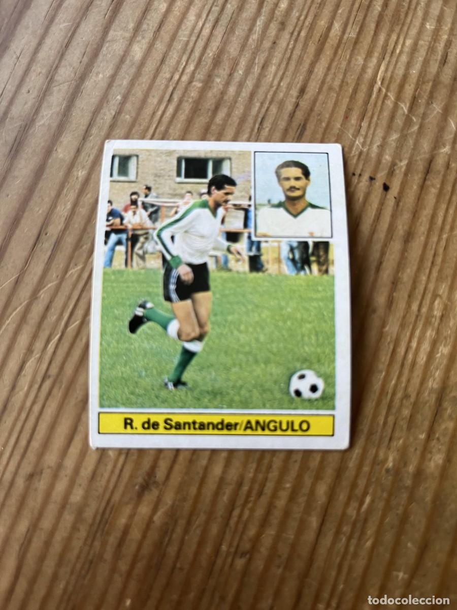 Cartes &agrave; collectionner de Football: CROMO SIN PEGAR NUNCA PEGADO LIGA ESTE 81 82 1981 1982 ULTIMOS FICHAJES # 14 RACING SANTANDER ANGULO