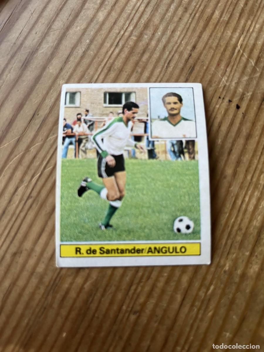 Cartes &agrave; collectionner de Football: CROMO SIN PEGAR NUNCA PEGADO LIGA ESTE 81 82 1981 1982 ULTIMOS FICHAJES # 14 RACING SANTANDER ANGULO